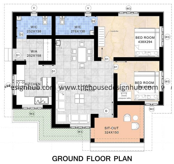 10 Best 900 Sq Ft House Plans According To Vastu Shastra Styles At Life - 900 SQ FT House Plans Vastu