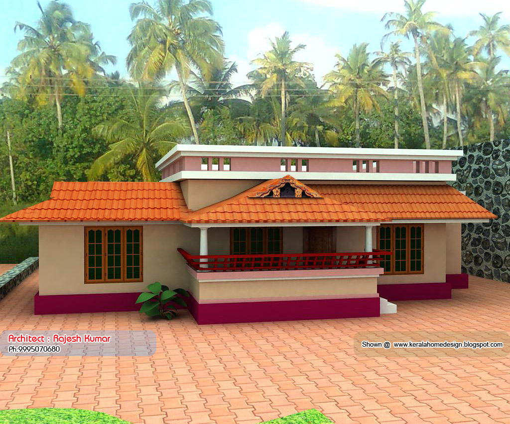 1000 Sq Ft House Plans In Kerala Style Home Plan And Elevation October  - 10000 SQ FT House Plans In Kerala