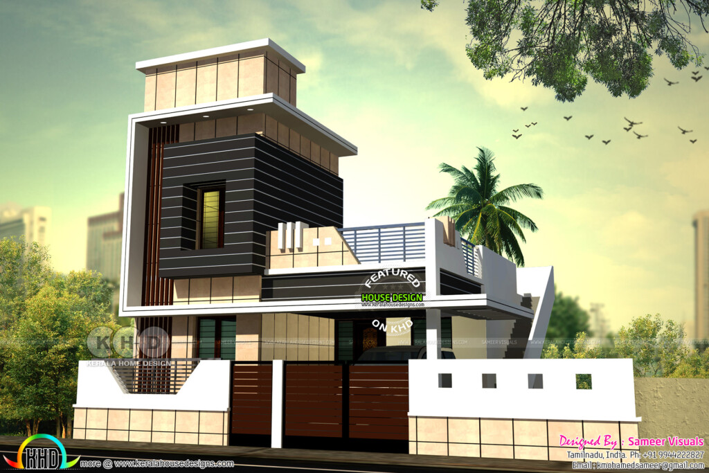 1040 Square Feet South Indian Home Plan Kerala Home Design And Floor  - 1040 SQ FT House Plans 3 Bedroom