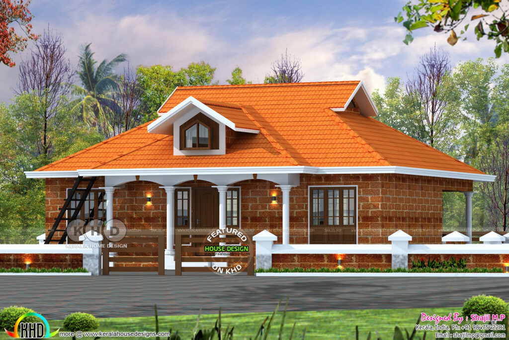 1200 Square Feet 3 Bedroom House Architecture Plan Kerala Home Design  - 3 Bedroom 1200 SQ FT House Plans