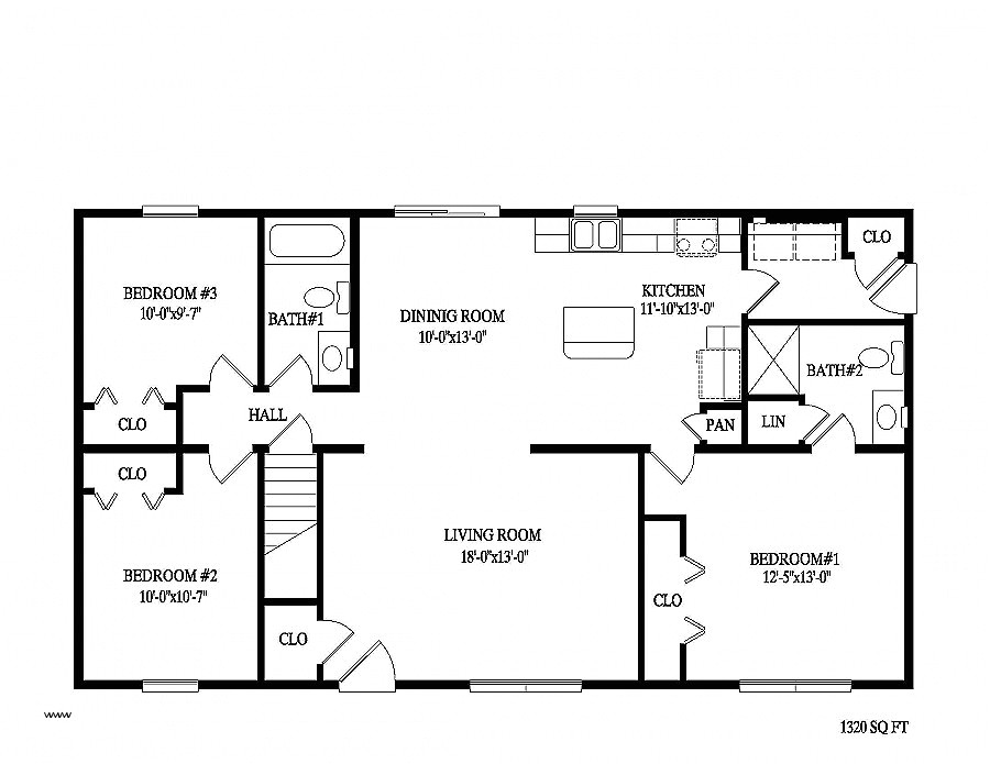 1350 Sq Ft House Plan Plougonver - 1350 SQ FT House Plan