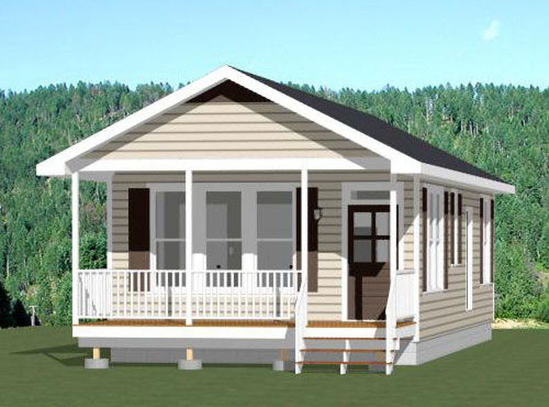18x40 House 2 bedroom 1 bath 720 Sq Ft PDF Floor Plan Etsy - 720 SQ FT House Plans 2 Bedroom