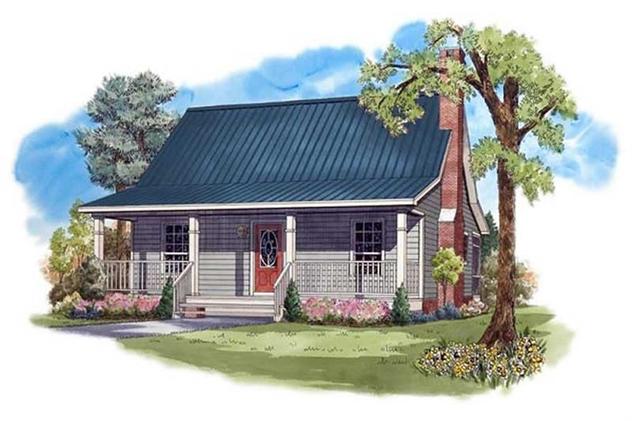 2 Bedrm 950 Sq Ft Bungalow House Plan 141 1208 - House Plan 950 SQ FT