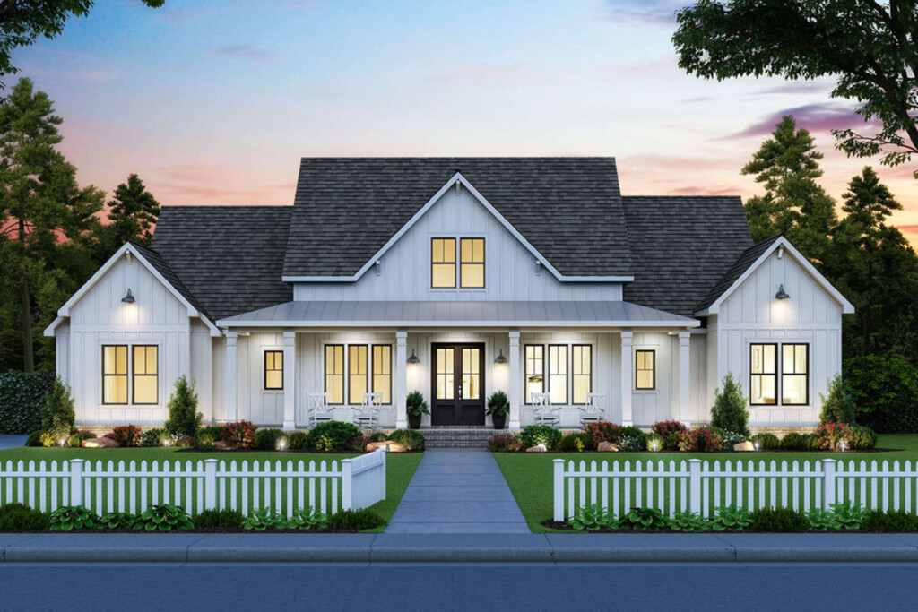 2000 2500 Square Feet House Plans Styles Modern Ranch - 2500 SQ FT House Farmhouse Plans