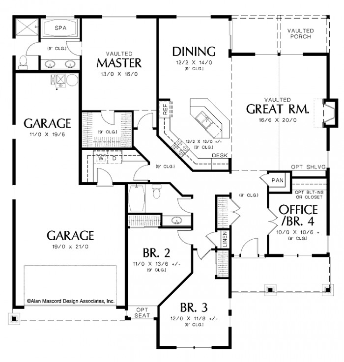 2000 Sq Ft Open Floor Plan Floorplans click - 2000 SQ FT 5 Bedroom House Plans