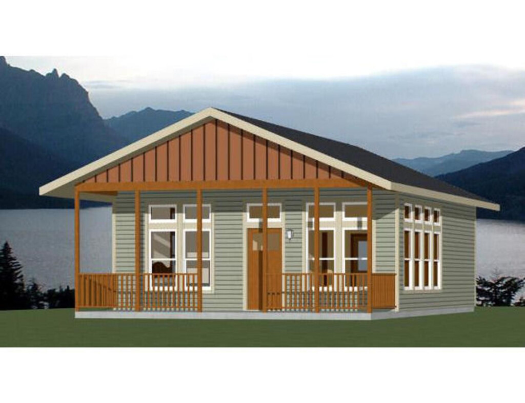 24x30 House 1 Bedroom 1 Bath 720 Sq Ft PDF Floor Plan Etsy In 2021  - 720 SQ FT House Plans With Loft