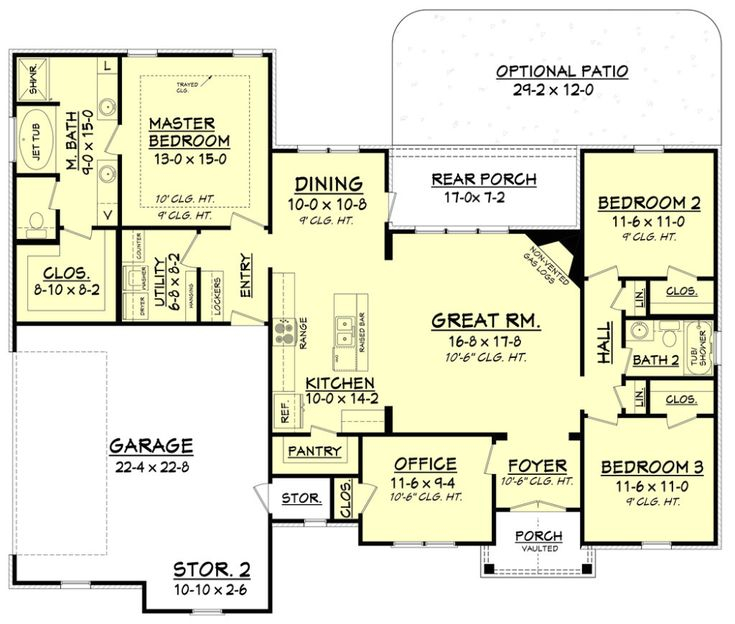 2800 Sq Ft House Plans Single Floor Craftsman Style House Plans  - 2800 SQ FT House Plans With Porch