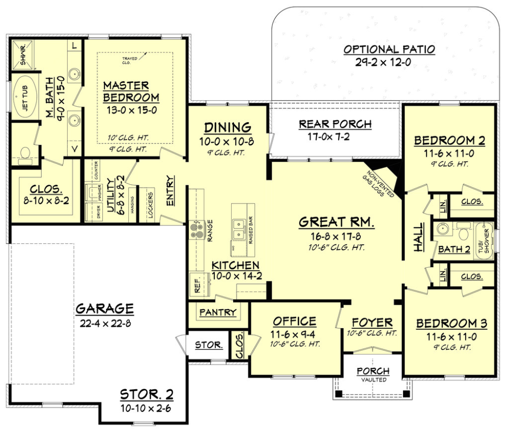 2800 Sq Ft House Plans Single Floor Craftsman Style House Plans  - 2500 2800 SQ FT House Plans