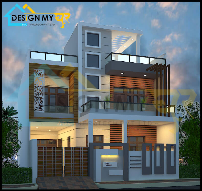 30X60 1800 Sqft Duplex House Plan 2 BHK South West Facing Facing  - 1800 SQ FT House Plans 3D