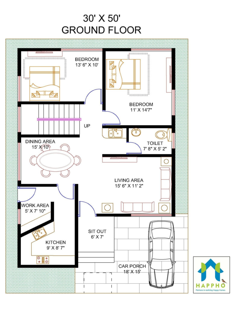 4 Bedroom House Plan 1500 Sq Ft Www resnooze - 4 Bedroom House Plan 1500 SQ FT