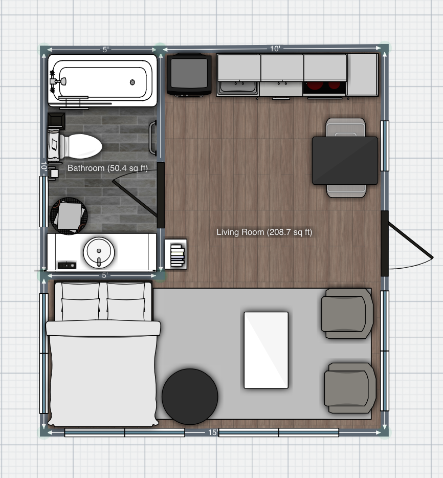 51 Gorgeous 260 Sq Ft House Design Top Choices Of Architects - 260 SQ FT House Plans