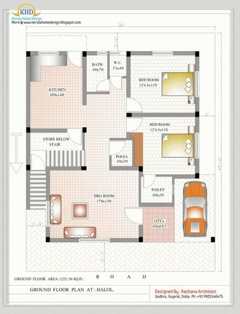 600 Sq Ft Duplex House Plans East Facing Indian House Plans 2bhk  - 600 SQ FT Duplex House Plans Indian Style