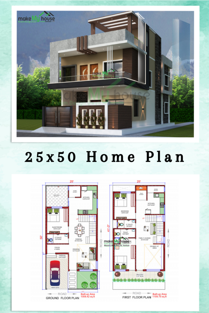 76 Stunning West Facing House Plan 25x50 Vastu Not To Be Missed - 25 50 SQ FT House Plan