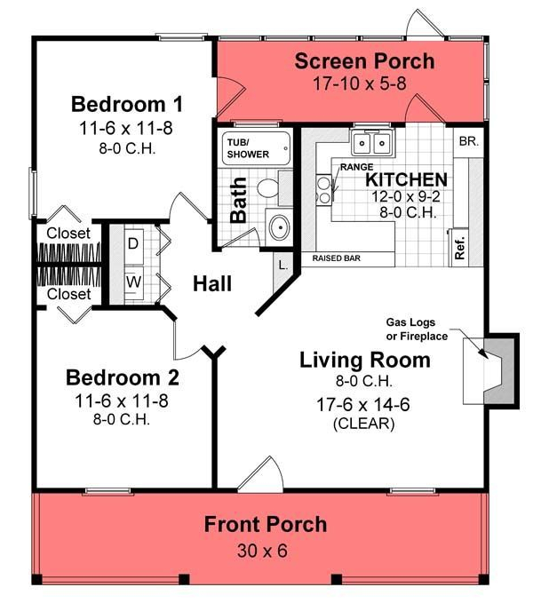 78 Gorgeous 700 Sq Ft House Plan 3d Not To Be Missed - 700-800 SQ FT House Plans
