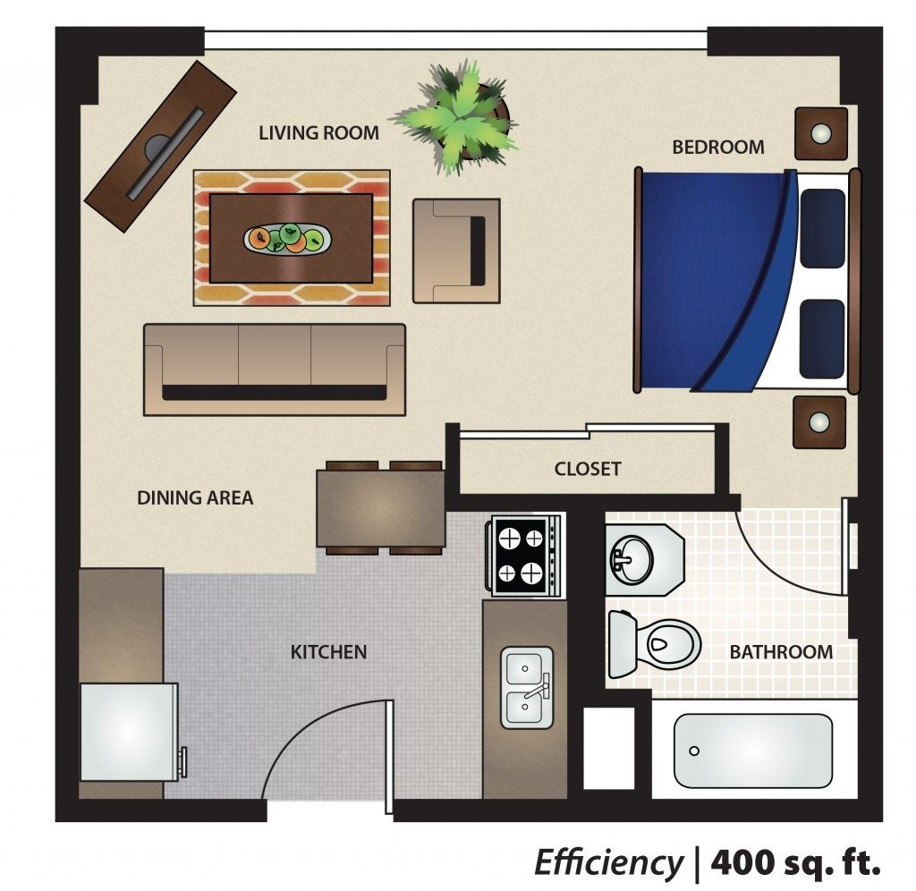 Adu Floor Plans 400 Sq Ft Maximizing Space In Your Home Modern House  - 400 SQ FT House Floor Plans