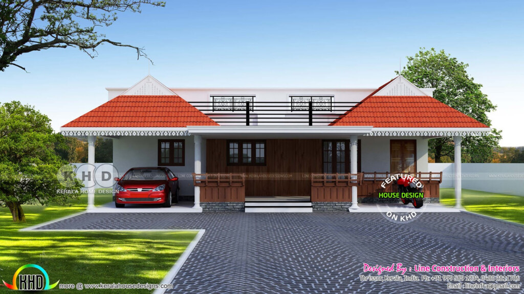 Concept 20 1100 Sq Ft House Plan Indian Design - 1100 SQ FT House Plans Indian Style