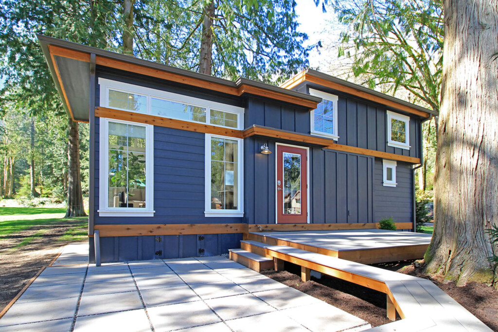 Full One Bedroom Tiny House Layout 400 Square Feet Apartment Therapy - 400 SQ FT Single Story House Plans