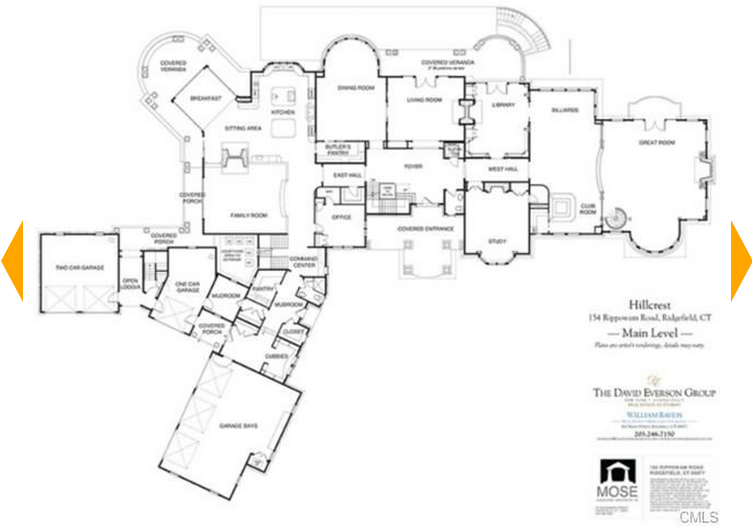 Hillcrest A 25 000 Square Foot Shingle Style Mansion In Ridgefield  - 25000 SQ FT House Plans