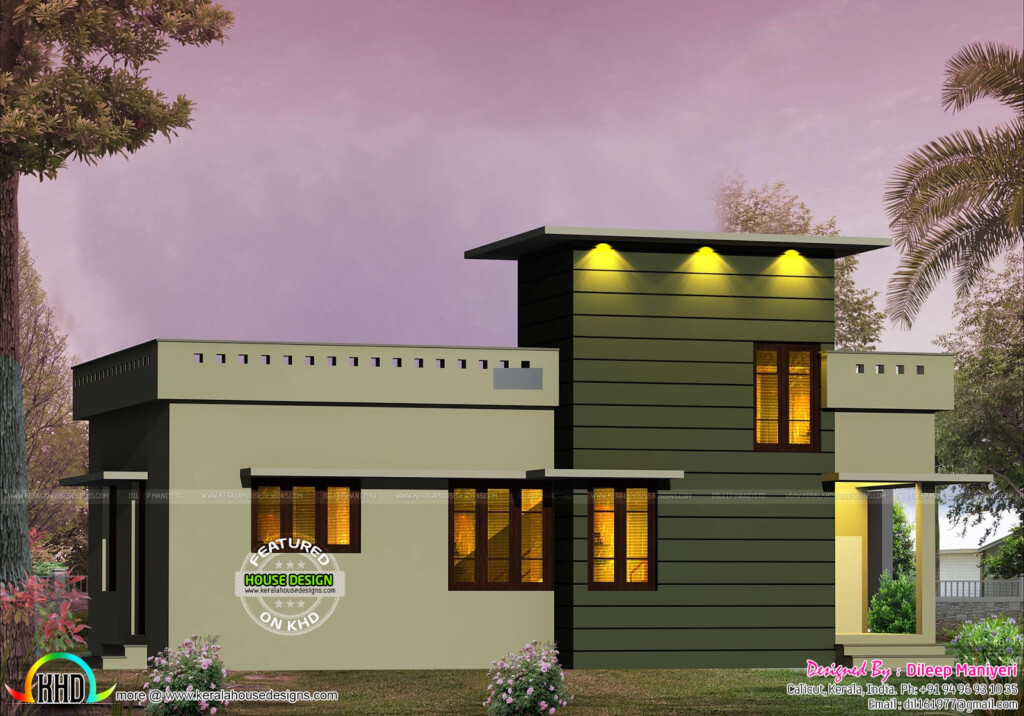Home Design 600 Sq Ft Home Review - 600 SQ FT House Plan Kerala