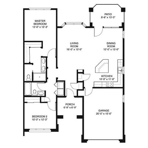 House Plans 1200 To 1400 Square Feet Bedroom 650 Sq Ft 1 Bed  - House Plans 1200 To 1400 SQ FT