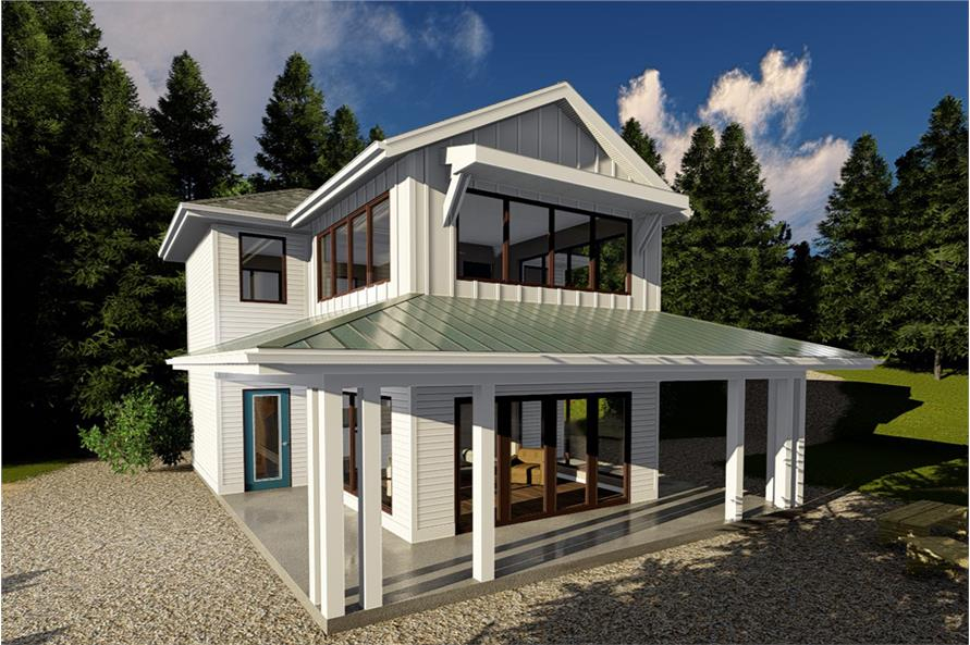 Modern Farmhouse Home Plan 1 Bedrms 1 Baths 999 Sq Ft 100 1343 - 999 SQ FT House Plans
