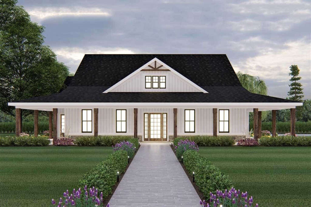 One Story House Plans With Wrap Around Porch With Add Ons - 2000 SQ FT House Plans Wrap Around Porch