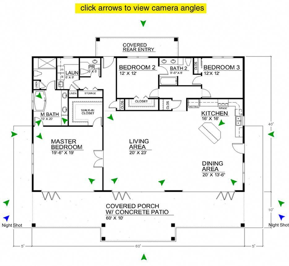 Open Floor Plans Clearview 2400S 2400 Sq Ft On Slab Beach House  - 2400 SQ FT Open House Plans