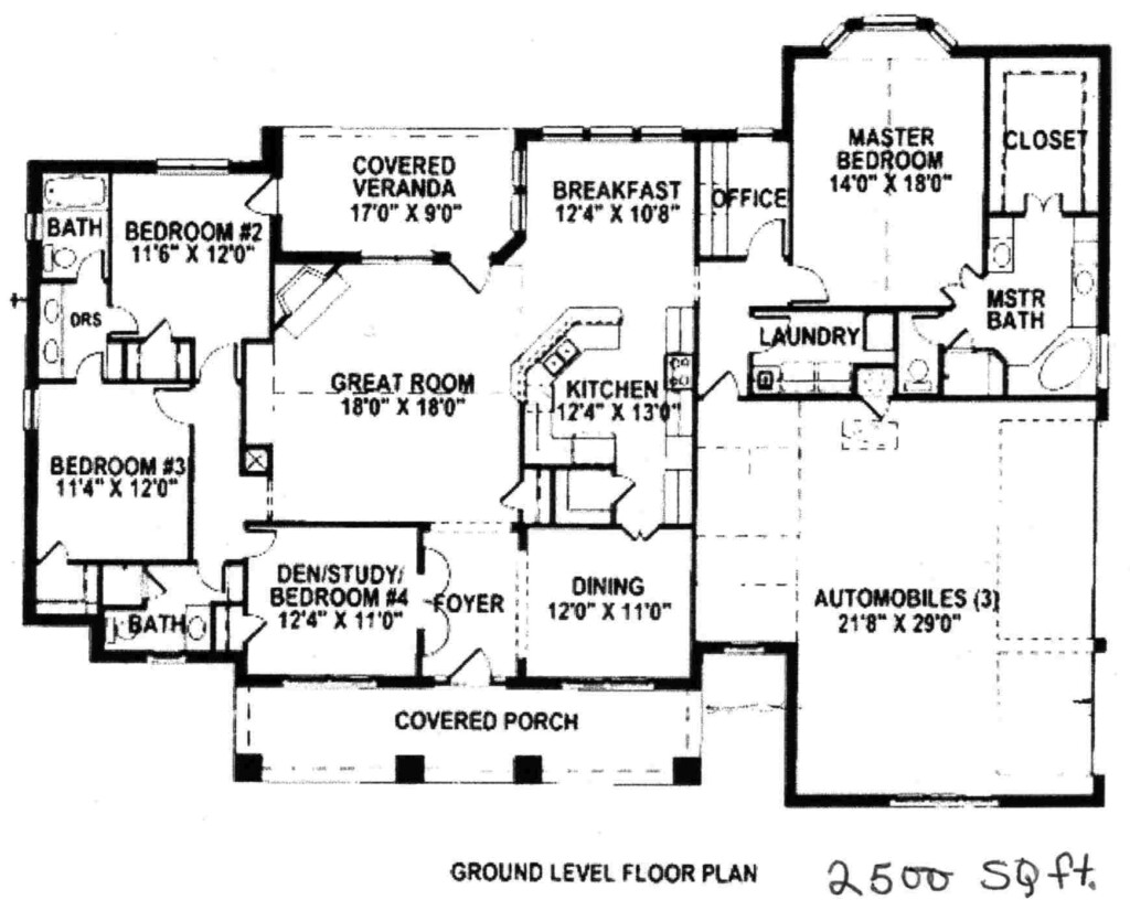 Peltier Builders Inc About Us Ranch House Plans Floor Plans  - 2500 SQ FT Ranch House Floor Plans