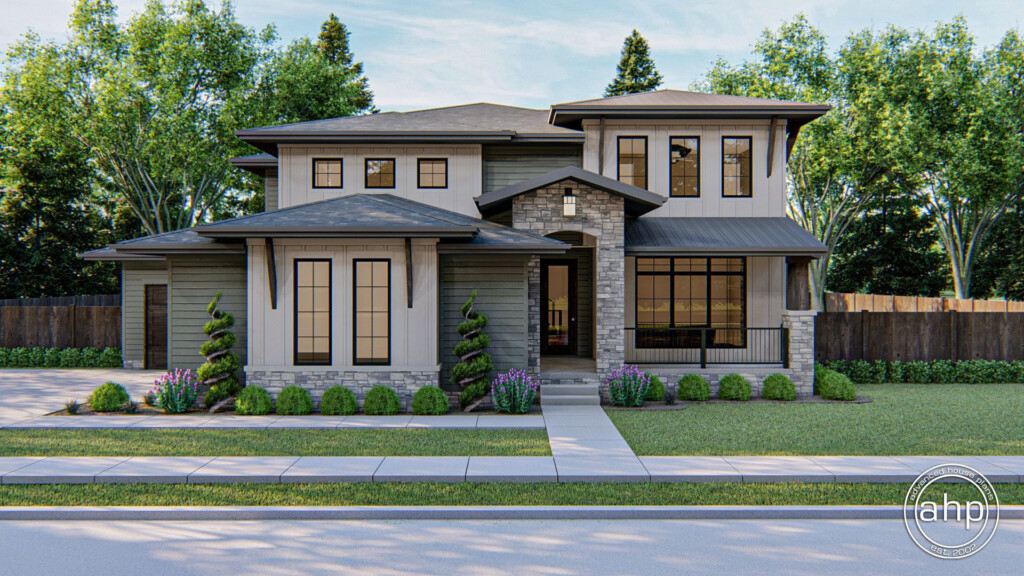 Prairie Style House Plans An Overview House Plans - 2500 SQ FT Prairie Style House Plans