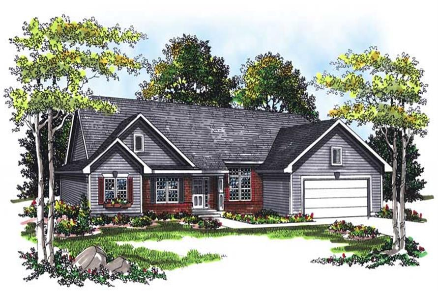 Ranch Home With 3 Bdrms 1750 Sq Ft House Plan 101 1729 - House Plan For 1750 SQ FT
