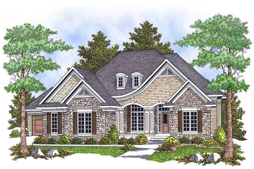Ranch Home With 4 Bdrms 3600 Sq Ft House Plan 101 1699 - 3600 SQ FT House Plans With 4 Bedrooms