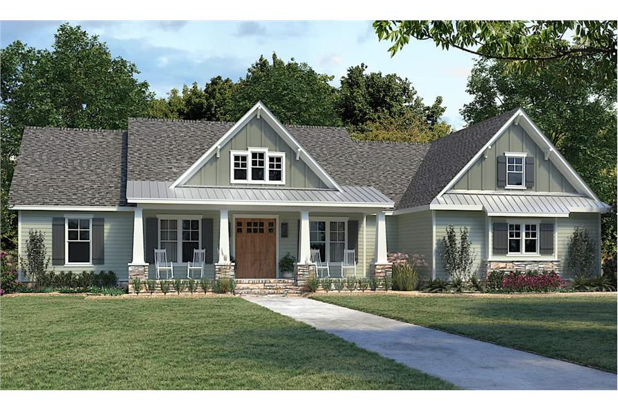 Ranch House 4 5 Bedrms 2 5 Baths 2300 Sq Ft Plan 206 1030 - 2300 SQ FT Ranch House Plans