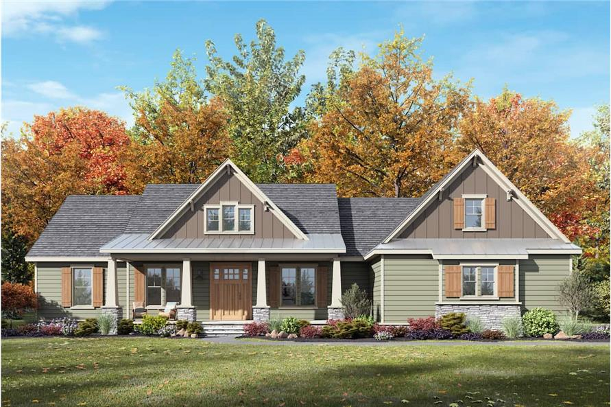 Ranch House 4 5 Bedrms 2 5 Baths 2300 Sq Ft Plan 206 1030 - 2300 SQ FT Ranch House Floor Plans