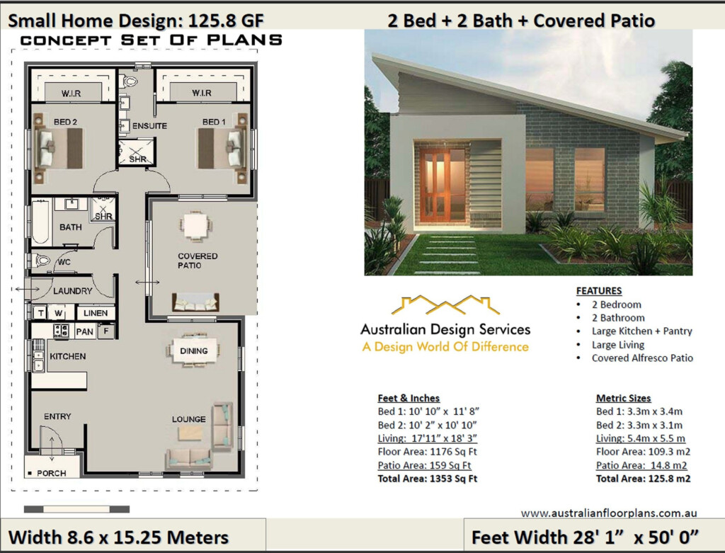 Small House Design Under 1200 Sq Foot House Plan Or 109 3 M2 Etsy Canada - 1200 SQ FT Tiny House Plans