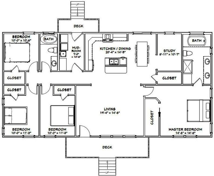 Small Modern House Plans Under 1000 Sq Ft Plan Contemporary Plans  - 1800 SQ FT House Plans No Garage