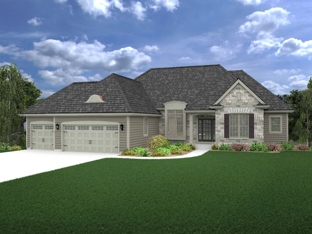 The Independence Plan 2200 Ranch 2 200 Sq Ft 3 Bedroom 2 Bath  - 2200 SQ FT House Plans With Side Garage