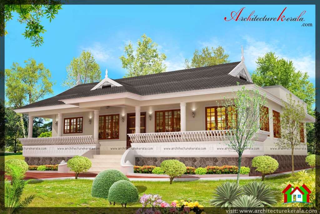 Typical Kerala Nalukettu Type Home Plan In 2000 Sq Ft With Floor Plan  - Kerala Style House Plans Within 2000 SQ FT