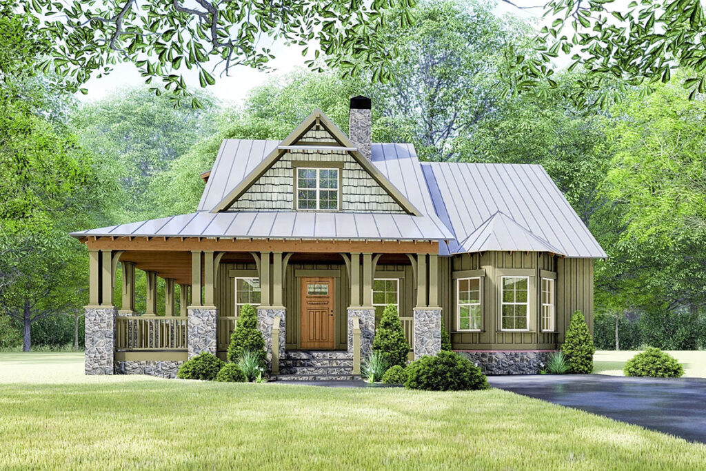 Wrap Around Porch House Plans Give Your Home A Unique Look - 1200 SQ FT House Plans With Wrap Around Porch